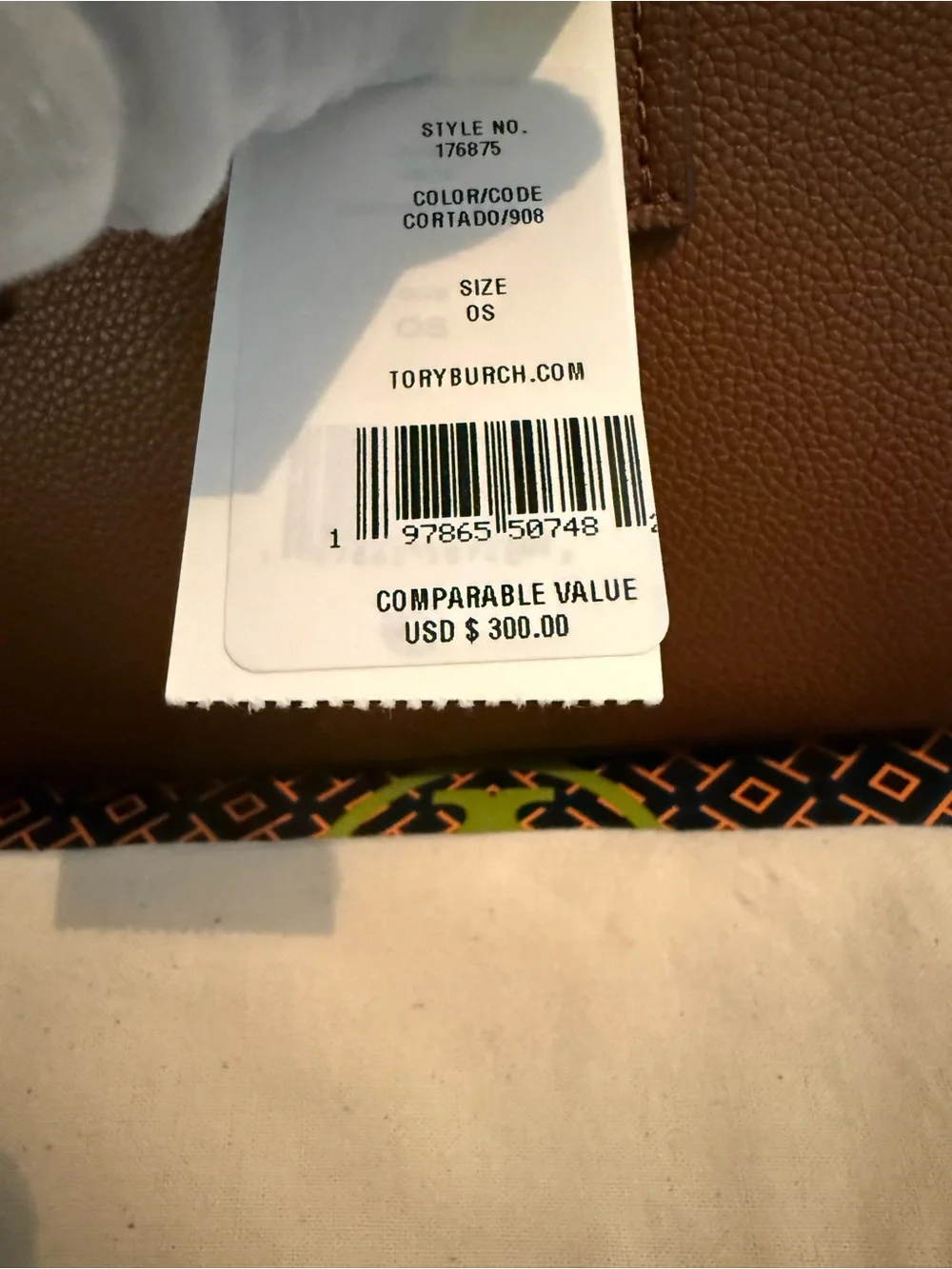 🔥NWT Tory Burch Blake Mini Tote in Cortado brown pebbled leather features gold🔥